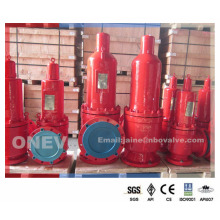 Manual Operated Dn600 Flanged Safety Valve (300lb)